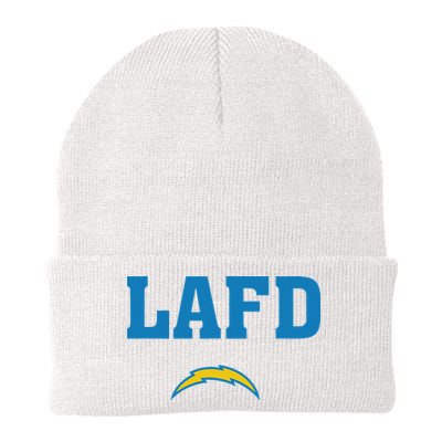 Lafd Style Blue Beanie