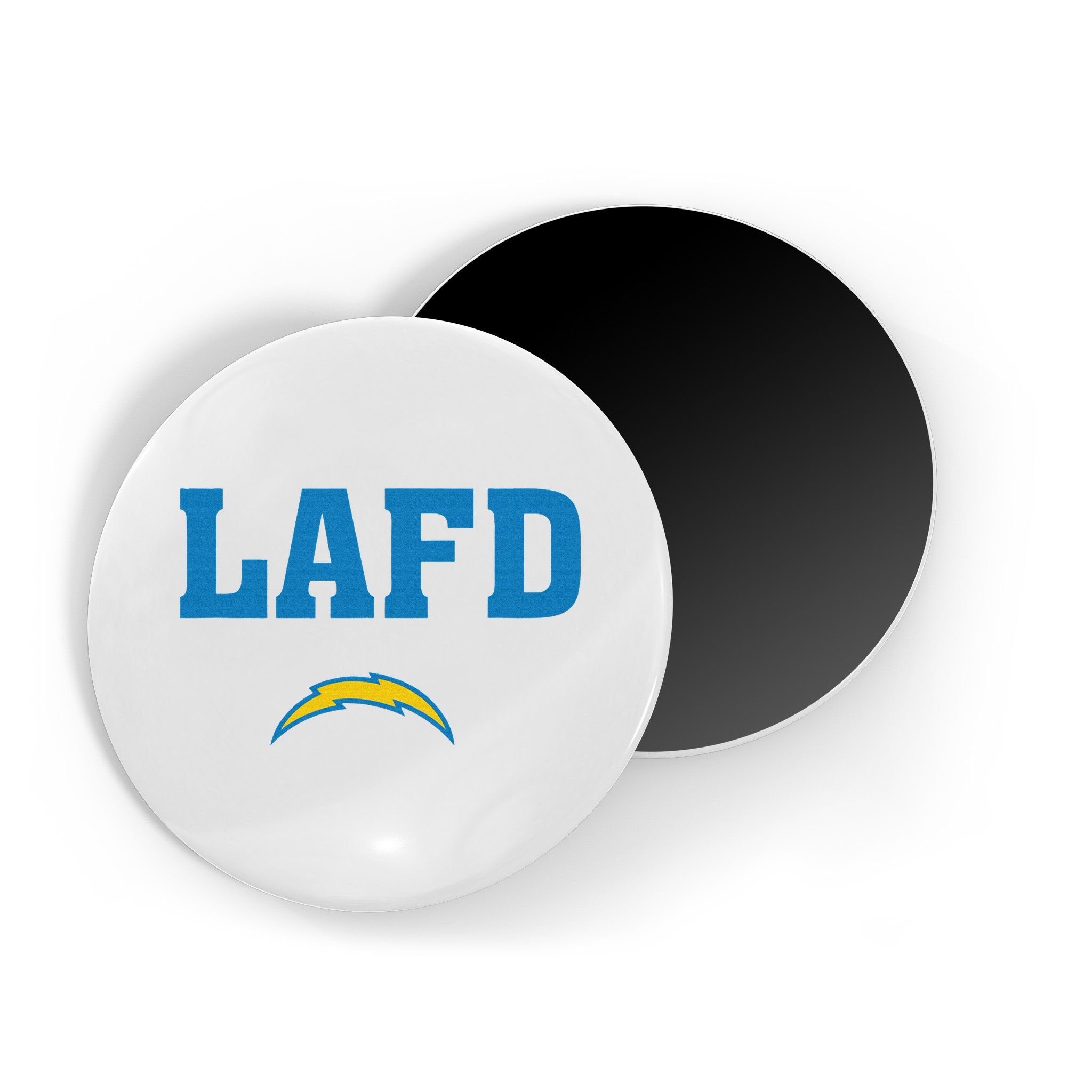 Lafd Style Blue Magnet