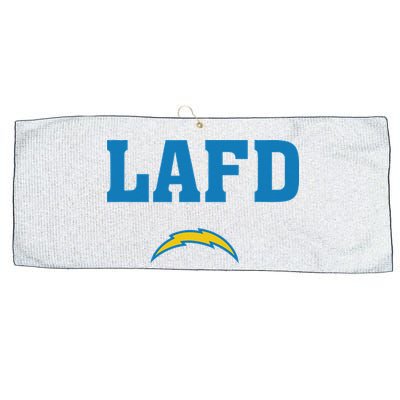 Lafd Style Blue Large Microfiber Waffle Golf Towel