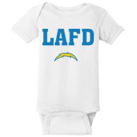 Lafd Style Blue Baby Bodysuit