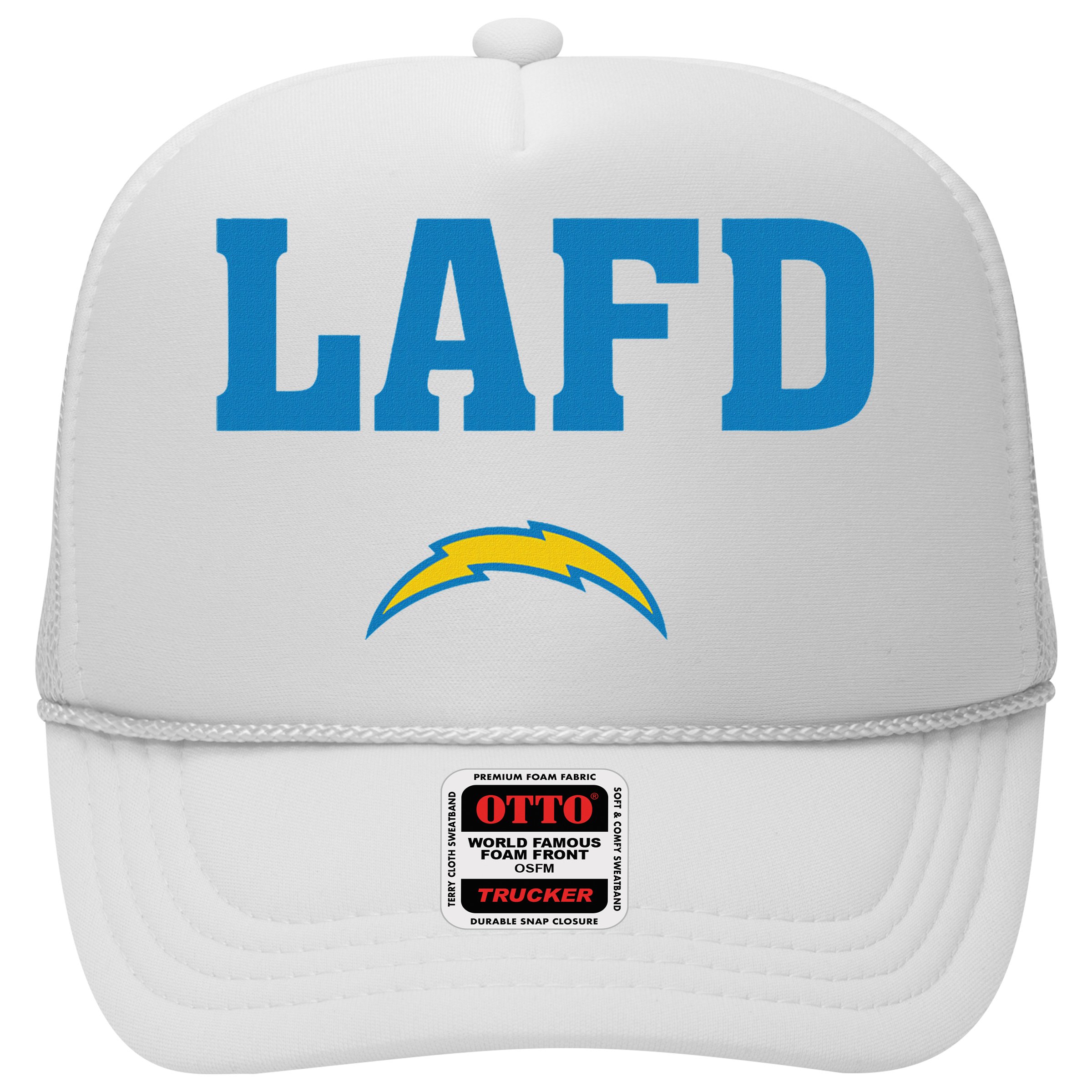 Lafd Style Blue Hat