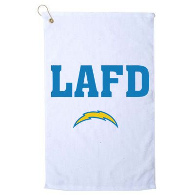 Lafd Style Blue Golf Towel