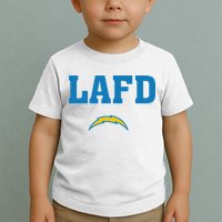 Lafd Style Blue Toddler T-Shirt