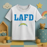 Lafd Style Blue Toddler T-Shirt