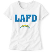 Lafd Style Blue Womens T-Shirt