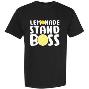 Lemonade Stand Boss Funny Lemon Juice Lover Garment-Dyed Heavyweight T-Shirt