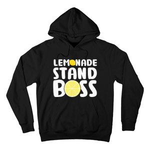 Lemonade Stand Boss Funny Lemon Juice Lover Hoodie