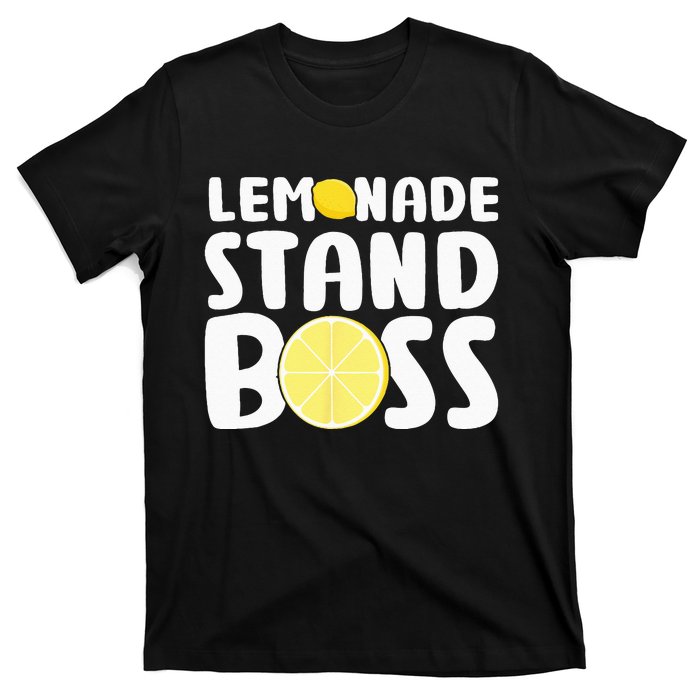 Lemonade Stand Boss Funny Lemon Juice Lover T-Shirt