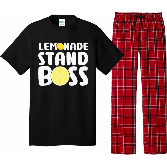 Lemonade Stand Boss Funny Lemon Juice Lover Pajama Set