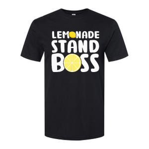 Lemonade Stand Boss Funny Lemon Juice Lover Softstyle CVC T-Shirt