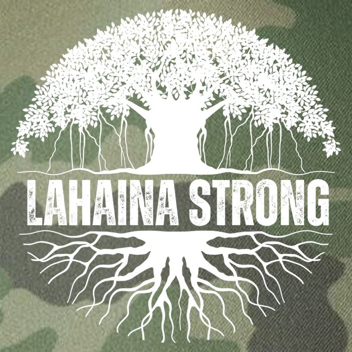 Lahaina Strong Banyan Tree Maui Wildfire Legacy Tie Dye Trucker Hat