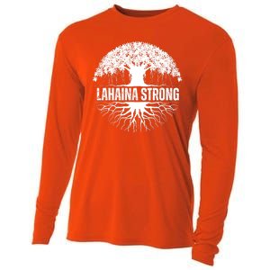 Lahaina Strong Banyan Tree Maui Wildfire Cooling Performance Long Sleeve Crew