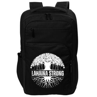 Lahaina Strong Banyan Tree Maui Wildfire Impact Tech Backpack