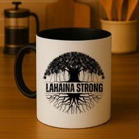 Lahaina Strong Banyan Tree Maui Wildfire Mug