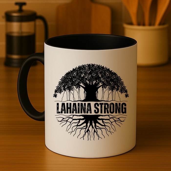 Lahaina Strong Banyan Tree Maui Wildfire Mug