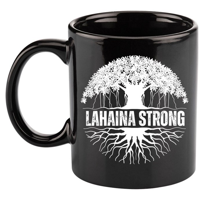Lahaina Strong Banyan Tree Maui Wildfire 11oz C Handle Ceramic Mug