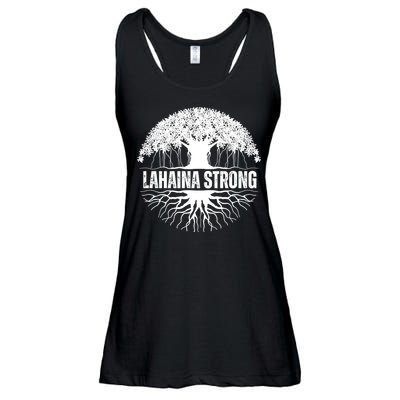 Lahaina Strong Banyan Tree Maui Wildfire Ladies Essential Flowy Tank