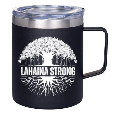 Lahaina Strong Banyan Tree Maui Wildfire 12oz Stainless Steel Coffee Mug