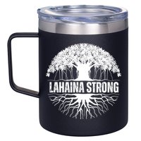 Lahaina Strong Banyan Tree Maui Wildfire 12oz Stainless Steel Coffee Mug