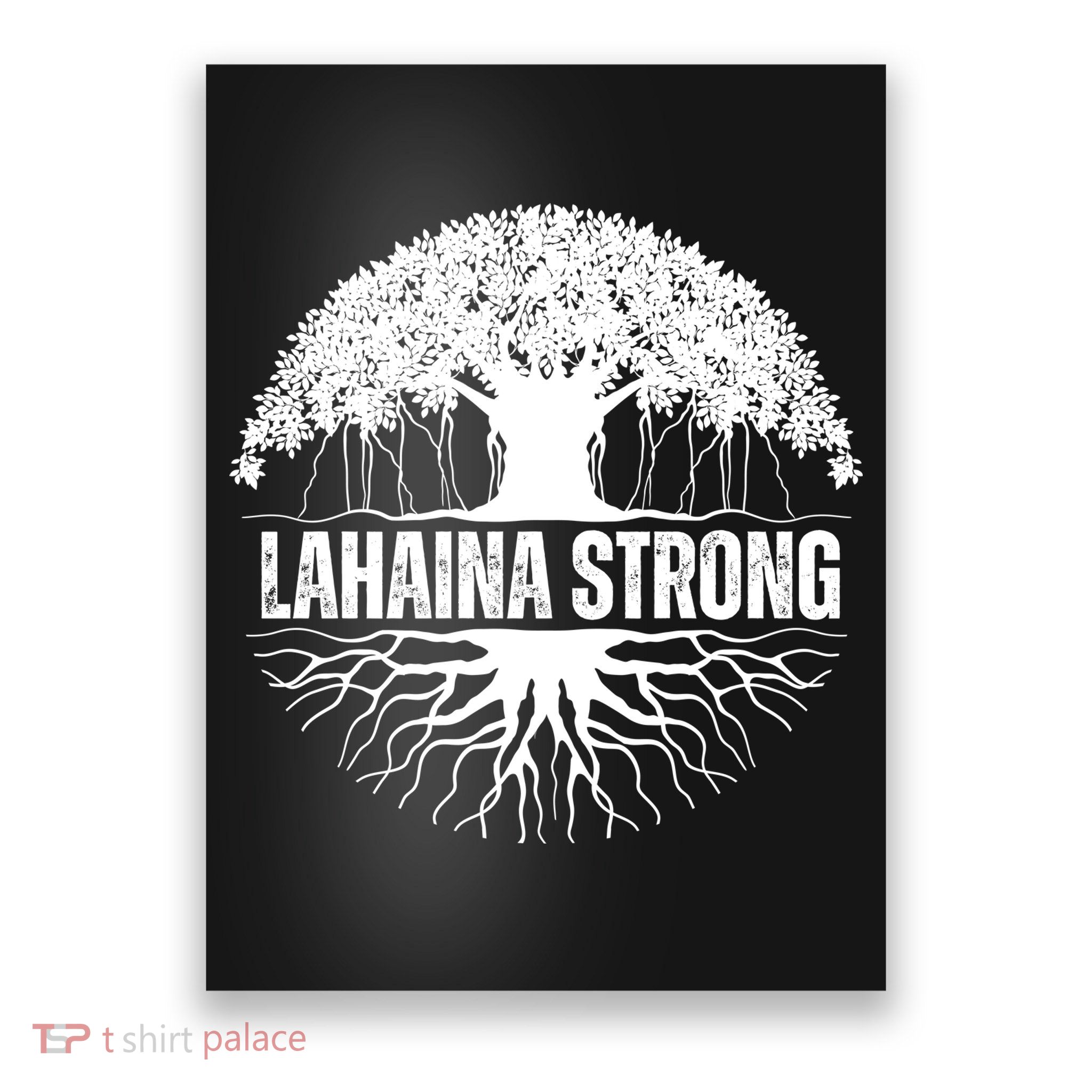 Lahaina Strong Banyan Tree Maui Wildfire Poster