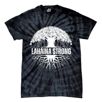 Lahaina Strong Banyan Tree Maui Wildfire Tie-Dye T-Shirt