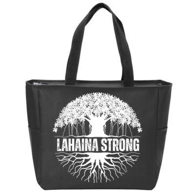 Lahaina Strong Banyan Tree Maui Wildfire Zip Tote Bag