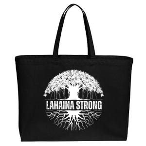 Lahaina Strong Banyan Tree Maui Wildfire Cotton Canvas Jumbo Tote