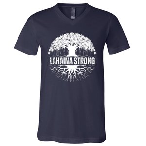 Lahaina Strong Banyan Tree Maui Wildfire V-Neck T-Shirt