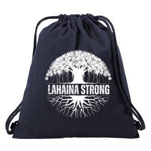 Lahaina Strong Banyan Tree Maui Wildfire Drawstring Bag