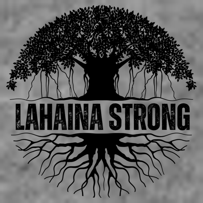Lahaina Strong Banyan Tree Maui Wildfire 7-Panel Snapback Hat