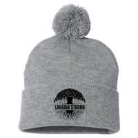 Lahaina Strong Banyan Tree Maui Wildfire Pom Pom 12in Knit Beanie