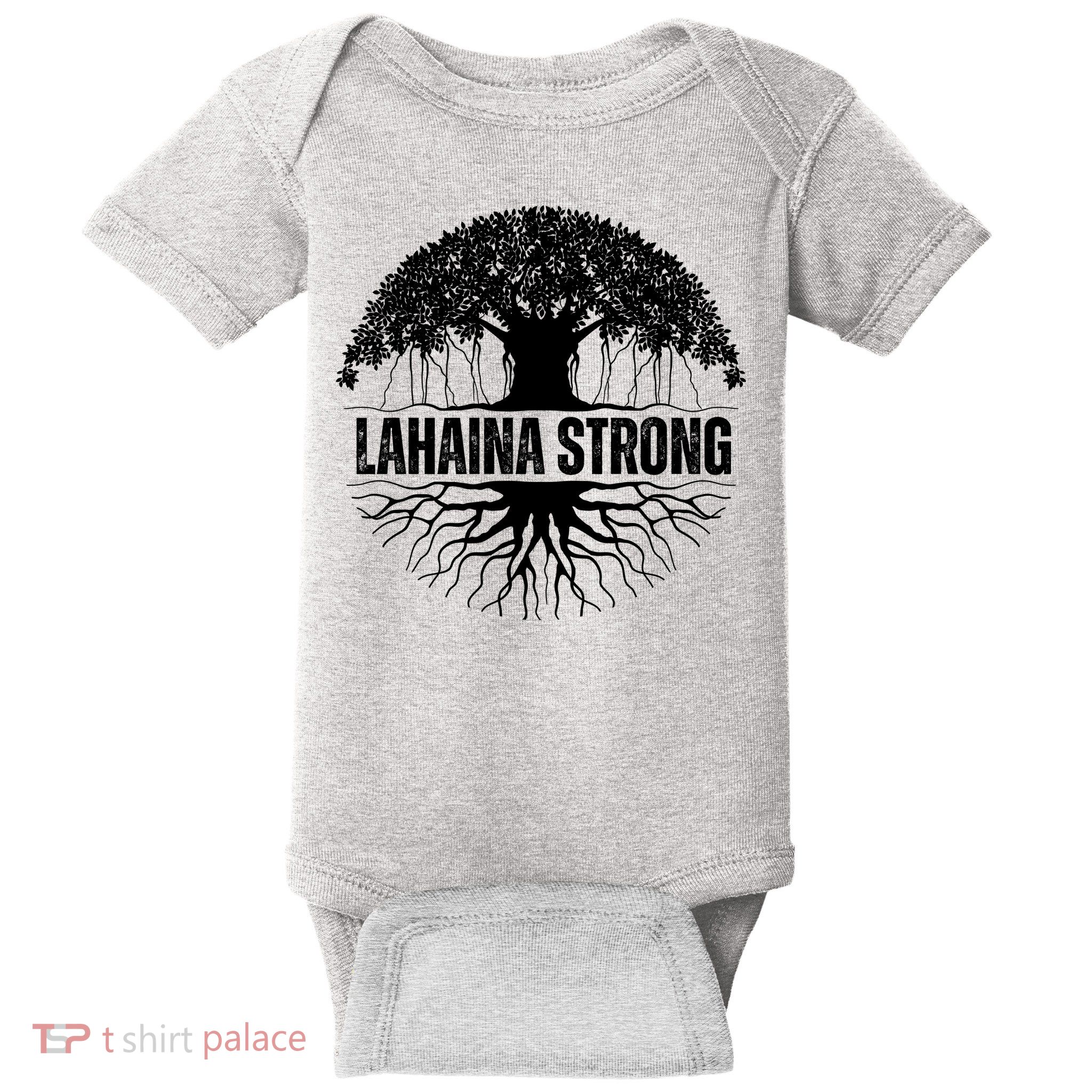 Lahaina Strong Banyan Tree Maui Wildfire Baby Bodysuit