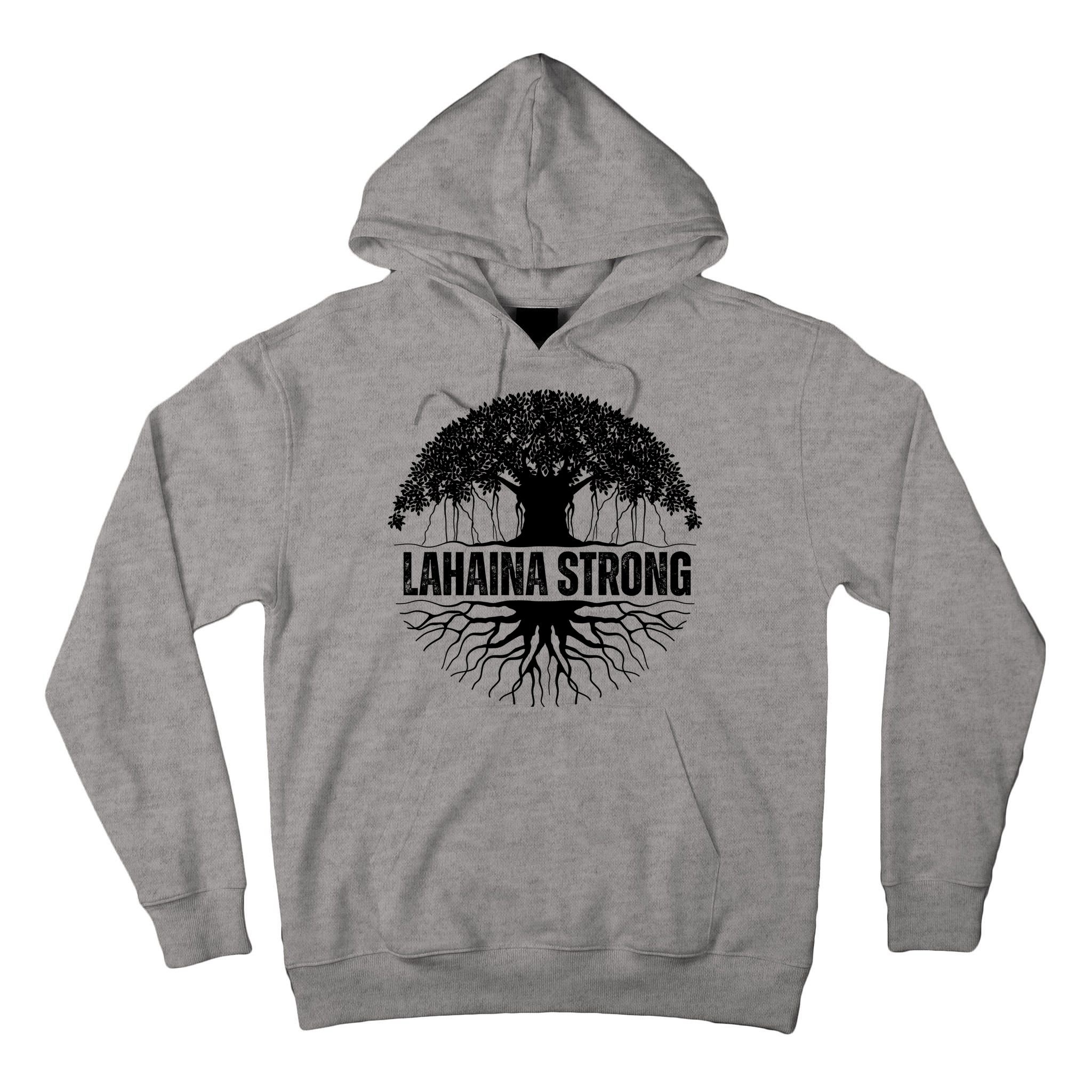 Lahaina Strong Banyan Tree Maui Wildfire Tall Hoodie