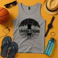 Lahaina Strong Banyan Tree Maui Wildfire Tank Top