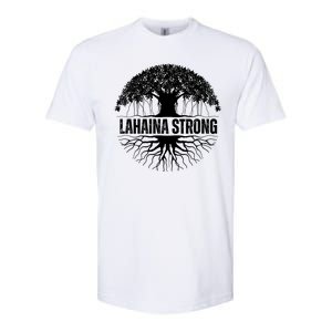 Lahaina Strong Banyan Tree Maui Wildfire Softstyle CVC T-Shirt