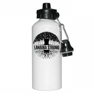 Lahaina Strong Banyan Tree Maui Wildfire Aluminum Water Bottle