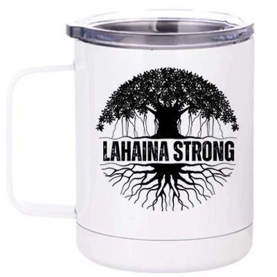 Lahaina Strong Banyan Tree Maui Wildfire 12 oz Stainless Steel Tumbler Cup