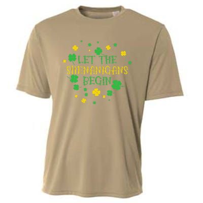 Lethe Shenanigans Begin St.Patricks Day Cooling Performance Crew T-Shirt