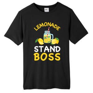 Lemonade Stand Boss Lemon Juice Gift Summer Drink Tall Fusion ChromaSoft Performance T-Shirt