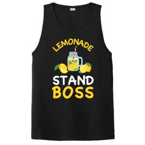 Lemonade Stand Boss Lemon Juice Gift Summer Drink PosiCharge Competitor Tank