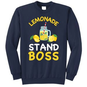 Lemonade Stand Boss Lemon Juice Gift Summer Drink Sweatshirt