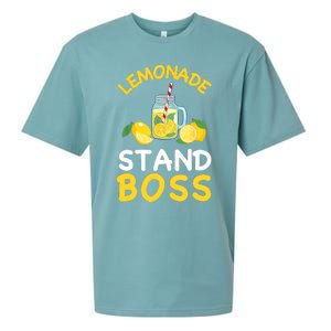 Lemonade Stand Boss Lemon Juice Gift Summer Drink Sueded Cloud Jersey T-Shirt