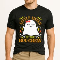 Little Sister Boo Crew Ghost Matching Family Halloween Cooling Performance Crew T-Shirt