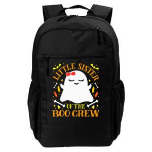 Little Sister Boo Crew Ghost Matching Family Halloween Daily Commute Backpack