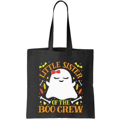Little Sister Boo Crew Ghost Matching Family Halloween Bag