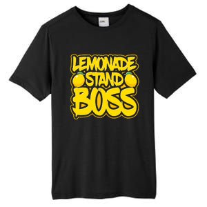 Lemonade Stand Boss Lemon Juice Boy Girl Kids Lemonade Stand Tall Fusion ChromaSoft Performance T-Shirt