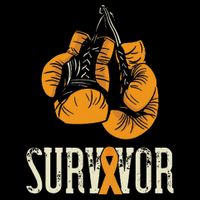 Leukemia Survivor Boxing Orange Ribbon Leukemia Awareness Impact Tech Backpack