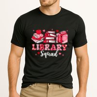 Library Squad Book Leopard Hearts Librarian Valentines Day Performance Shirt