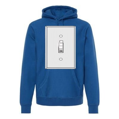 Light Switch & Bulb Halloween Matching Couple Premium Hoodie