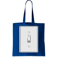 Light Switch & Bulb Halloween Matching Couple Tote Bag